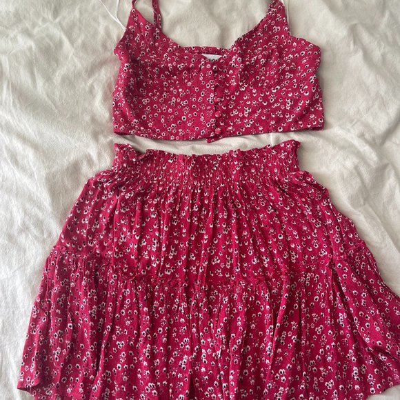 Princess Polly Floral Two-Piece Set - Picture 1 of 1